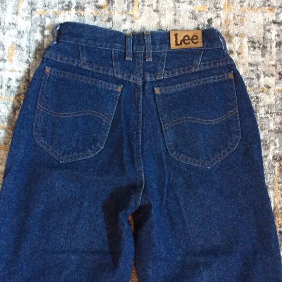 VINTAGE 80’S HIGH WAIST LEE RIDERS JEANS! SZ. 10 - Picture 7 of 10